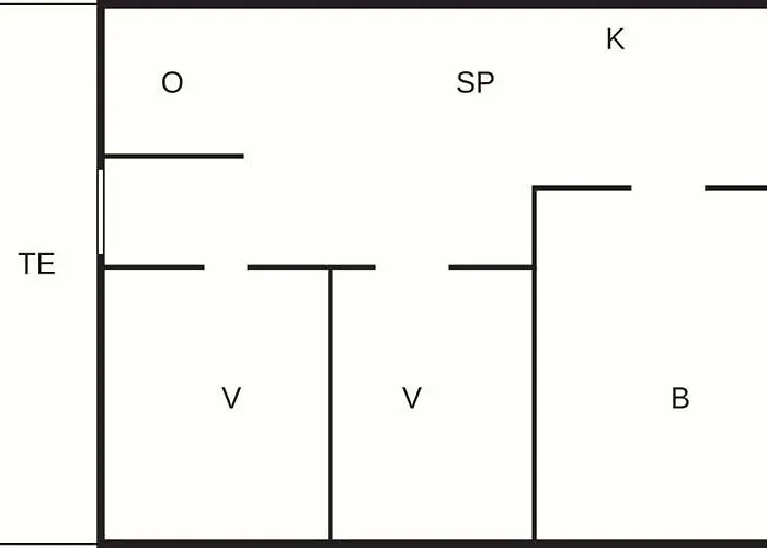 Сasa de vacaciones 4 Person In
